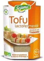 Mängden socker i Tofu lactofermenté mariné au tamari