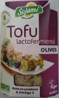 Mängden socker i Tofu lactofermenté olives