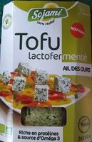 Mängden socker i Tofu Ail Des Ours