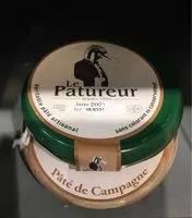 Mängden socker i Paté de campagne