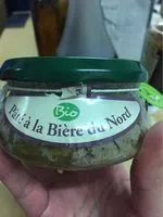 Mängden socker i Pate a la biere du nord