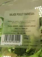 Mängden socker i Salade poulet parmesa