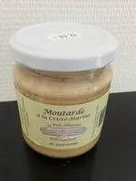 Mängden socker i Moutarde à la criste marine