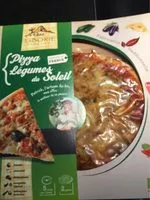 Mängden socker i Pizza Légumes du Soleil