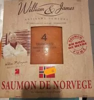 Mängden socker i Saumon Fumé de Norvège