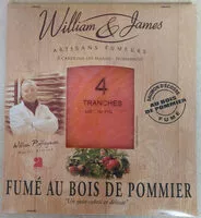 Mängden socker i Saumon fumé au bois de pommier de Normandie x4 tranches