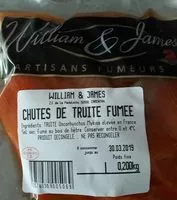 Mängden socker i Chutes de truite fumée