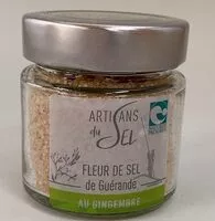 Mängden socker i Fleur de Sel de Guérande au Gimgembre