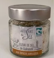 Mängden socker i Fleur de sel de Guérandes aux Épices Grillées