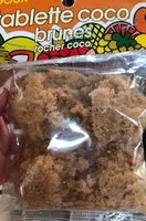 Mängden socker i Tablette Coco brune