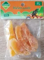 Mängden socker i Melon confit au sucre de canne