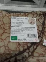 Mängden socker i Crepe nature sucree bio