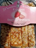 Mängden socker i Maison Trillaud crêpes fourrage fraises