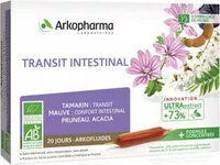 Mängden socker i Arkopharma Arkofluides Bio Transit Intestinal 20 Jours