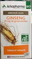 Mängden socker i Ginseng