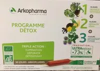 Mängden socker i Programme detox