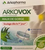 Mängden socker i ARKOVOX