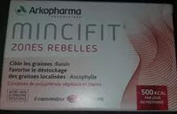 Mängden socker i Mincifit zones rebelles