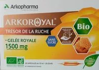 Mängden socker i Gelée royale Arkopharma Arkoroyal