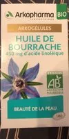 Mängden socker i ARKOGÉLULES Huile de Bourrache