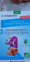 Mängden socker i Harpagophytum curcuma& piperine