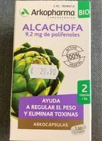 Mängden socker i Alcachofa