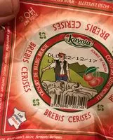 Mängden socker i Brebis cerises noires