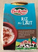 Mängden socker i Riz au lait du pays basque