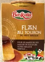 Mängden socker i Flan au touron