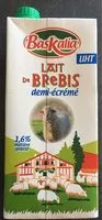Mängden socker i Lait de Brebis