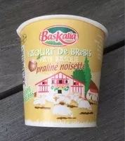 Mängden socker i Yaourt de brebis pays basques praliné noisette