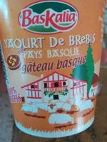 Mängden socker i Yaourt de Brebis gâteau basque