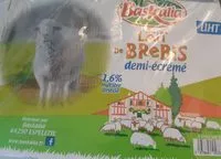 Mängden socker i Lait de Brebis demi-écrémé UHT