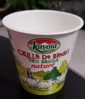 Mängden socker i Caillé de brebis du pays basque nature