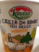 Mängden socker i Caillé de brebis du pays basque