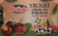 Mängden socker i Yaourt creme de marron