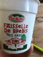 Mängden socker i Faisselle de brebis pays basque