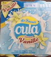 Mängden socker i Yaourt Oula Vanille
