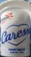Mängden socker i Yaourt brassé Caresse
