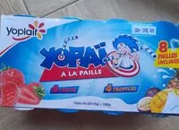 Mängden socker i Yopaï