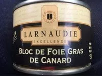 Mängden socker i Bloc de foie gras de canard