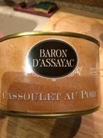 Mängden socker i Cassoulet au porc