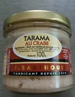 Mängden socker i Tarama au crabe