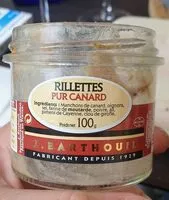 Mängden socker i Rillettes pur canard