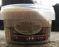 Mängden socker i Tarama