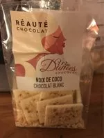 Mängden socker i Noix de coco Chocolat Blanc