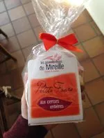 Mängden socker i Petits fours aux cerises entières