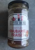 Mängden socker i Confiture Rhubarbe Fraises