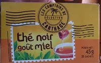 Mängden socker i The Noir Gout Miel