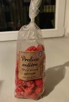 Mängden socker i Praline entière